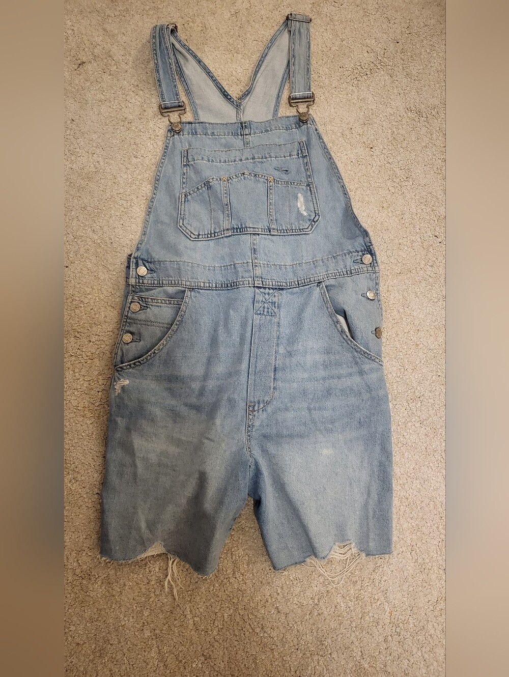GAP Denim Short Overalls